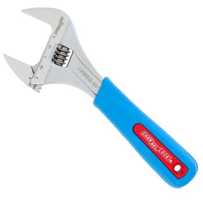 CHA10WCB image(0) - Channellock 10WCB 10 Inch CODE BLUE WideAzz Adjustable Wrench