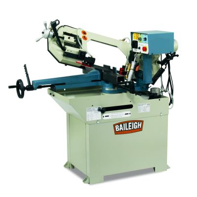 BLI1001396 image(0) - Baileigh BS-250M - Metal Cutting 8.6" Geared Head Band Saw Mitering Head 2HP, 110V, 1 Phase
