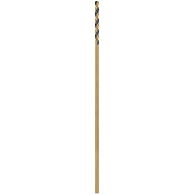 DWTDW1604 image(0) - DEWALT 3/16-Inch By 12-Inch Extra Long Black Oxide Drill Bit