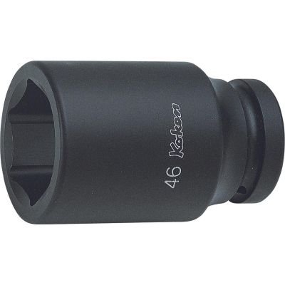 KKN18300M-90 image(0) - Ko-ken USA 18300M-90 1 Sq. Dr. Socket 90mm 6 point Length 108mm