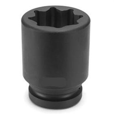 GRE4538SD image(0) - Grey Pneumatic 1" Drive x 1-3/16" Deep - 8 Point Socket
