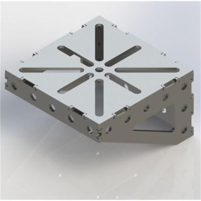 BLI1232680 image(0) - Baileigh WJT-VM1010UW-16 10" Vise Mount 16MM Holes