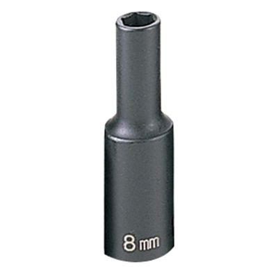 GRE1008MD image(0) - Grey Pneumatic 3/8" Drive x 8mm Deep Socket