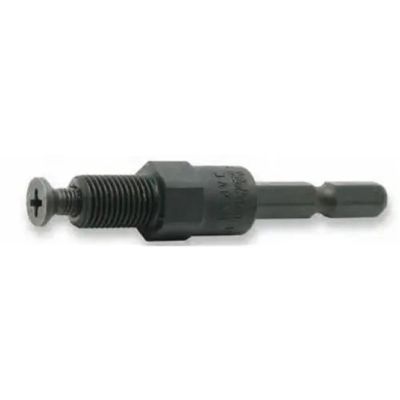 KKN184-64-3-8X24UNF image(0) - Ko-ken USA 184.64-3/8X24UNF 1/4 Hex Dr. Drill Chuck Adaptor 3/8 x 24UNF Length 64mm