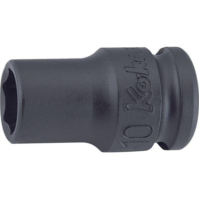 KKN13401M-15 image(0) - Ko-ken USA 13401M-15 3/8 Sq. Dr. Socket 15mm 6 point Length 32mm Thin walled