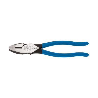 KLED2000-9NECR image(0) - Klein Tools 2000 Series Side-Cutting Pliers Hi-Leverage NE Crimp Die