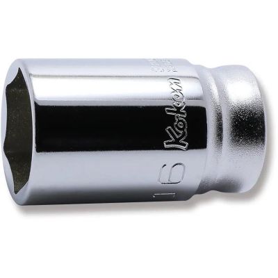 KKN3300XZ-16 image(0) - Ko-ken USA 3300XZ-16 3/8 Sq. Dr. Socket 16mm 6 point Length 35mm Z-series