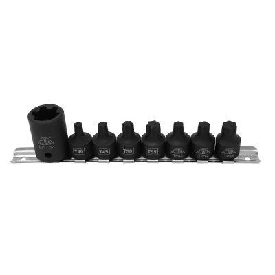 CTA9368 image(0) - CTA Manufacturing Pickup Truck Bed Bolt Socket/Bit Set - 8 Pc.