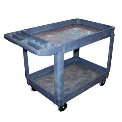 INT961 image(0) - American Forge & Foundry Shop Cart - 500 Lbs. Capacity - Polypropylene - 30" x 16" Trays