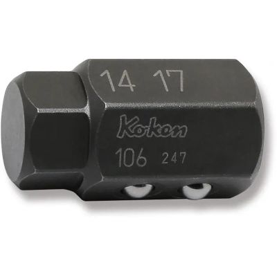 KKN106-14HX17H image(0) - Ko-ken USA 106-14HX17H Bit 12 mm x 13 mm Hex x Hex Length 32 mm