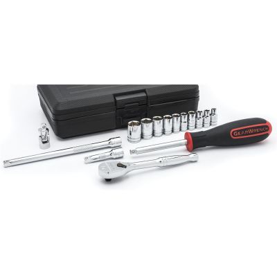 KDT80650 image(0) - GearWrench 15 Piece 1/4 Inch Drive 6 Point Standard SAE Mechanics Tool Set