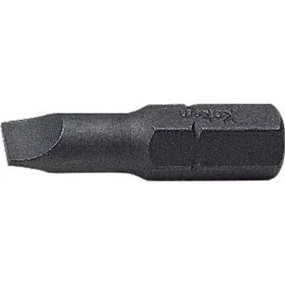 KKN108S-25-3 image(0) - Ko-ken USA 108S.25-3 1/4 Hex Drive Bit Slotted 0.5 X 3 Length 25 mm