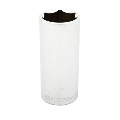 KDT80674 image(0) - GEARWRENCH 1/2 Inch Drive 6 Point Deep SAE Socket 1 Inch