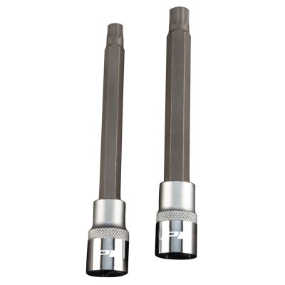 WLMW83184 image(0) - Wilmar Corp. / Performance Tool 2 Piece Toyota Head Bolt Bit Socket