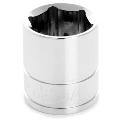 WLMW38024 image(0) - Wilmar Corp. / Performance Tool 3/8'' Dr 6pt Std. Socket 3/4"