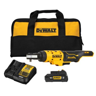 DWTDCF504GG1 image(0) - DeWalt XTREME 12V MAX* Brushless 1/4-in. Ratchet Kit