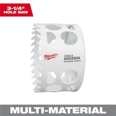 MLW49-56-0736 image(0) - Milwaukee Tool 3-1/4 Inch HOLE DOZER with Carbide Teeth Hole Saw