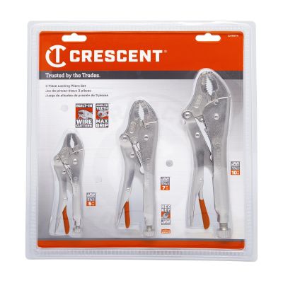 KDTCLP3SETN-08 image(0) - GEARWRENCH PLIER SET, 3PC LOCKING
