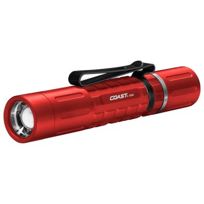 COS31359 image(0) - COAST XP2R 520 Lumen Rechargeable Flashlight - Red