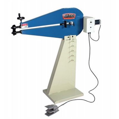 BLI1000924 image(0) - Baileigh BR-18E-36 - 110V 36" Throat Depth Bead Roller for 16 Gauge Mild Steel