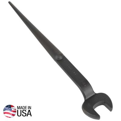 KLE3222 image(0) - Klein Tools Spud Wrench, 1-1/8-Inch Nominal Opening for Regular Nut