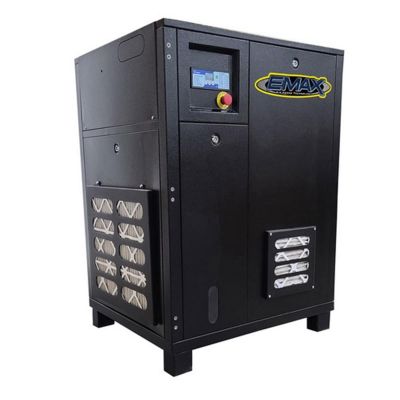 EMXERI0100001 image(0) - Emax Compressor 10HP 1PH Industrial Rotary Screw Compressor-Cabinet Only
