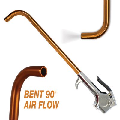 IPA8056 image(0) - Innovative Products Of America The Air-Bender&reg; Blow Gun reaches hard-to-access areas with a focused, high-pressure, 90&deg; angle output