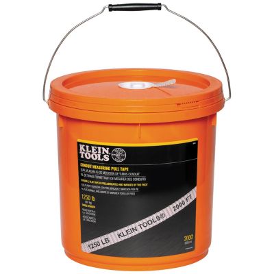 KLE50141 image(0) - Klein Tools Conduit Measuring Pull Tape, 2500-Pound x 1000-Foot