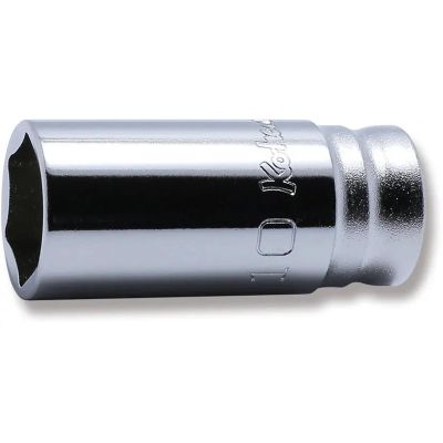 KKN2300XZ-10 image(0) - Ko-ken USA 2300XZ-10 1/4 Square Drive Socket 10 mm 6 Point Length 30 mm Z-series