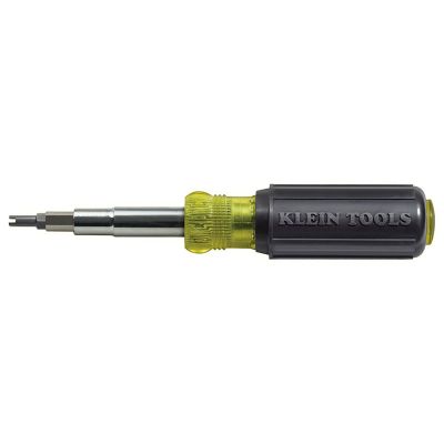 KLE32527HD image(0) - Klein Tools KNECT&trade; Impact-Rated HVAC Screwdriver / Nut Driver, 11-in-1