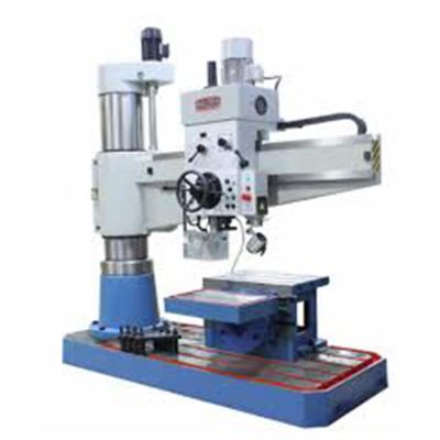 BLI1019843 image(0) - Baileigh RD-1600H-VS - 5' Hydraulic Variable Speed Radial Drill with Quick Change Tool Set and Rotary Axis 5-1/4HP,220V 3 Phase