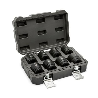 KDT84030 image(0) - GEARWRENCH 8 Piece 3/4 Inch Drive 6 Point Metric Impact Socket Set