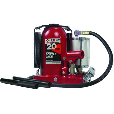 INT5620SD image(0) - American Forge & Foundry Bottle Jack - 20 Ton Capacity - Air/Manual - SUPER DUTY