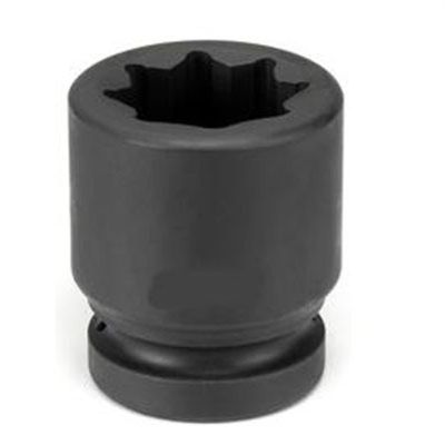 GRE4568S image(0) - Grey Pneumatic 1" Drive x 2-1/8" Standard - 8 Point Socket