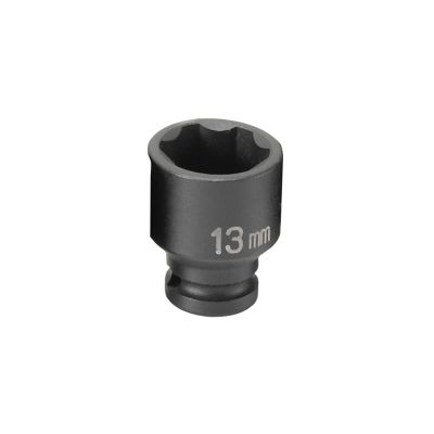 GRE913MS image(0) - Grey Pneumatic 1/4" Surface Drive x 13mm Standard  Socket