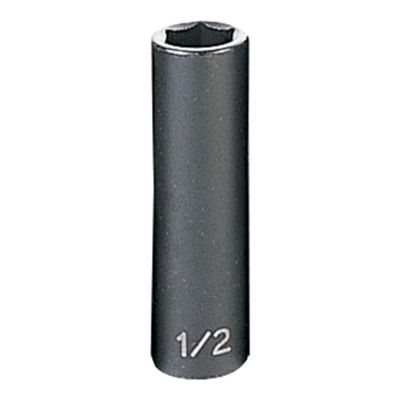 GRE1016D image(0) - Grey Pneumatic 3/8" Drive x 1/2" Deep Socket