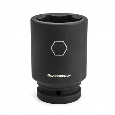 KDT84269 image(0) - GearWrench 1 Inch Drive 6 Point Deep Impact SAE Socket 2-3/16 Inch