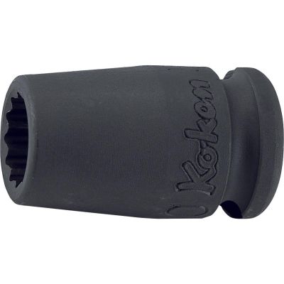 KKN13405M-9 image(0) - Ko-ken USA 13405M-9 3/8 Sq. Dr. Socket 9mm 12 point Length 32mm