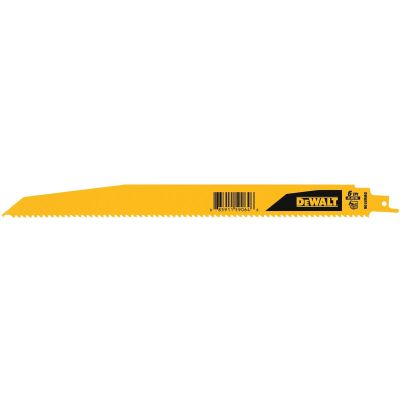 DWTDWAR106N25 image(0) - DEWALT 12in 6TPI Demo Reciprocating Saw Blade 1-CT