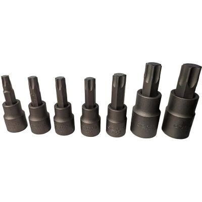 OTC5900-T40-T70 image(0) - OTC TORX Socket Set, 7 pcs. INCLUDES T40, T45, T47, T50, T55, T60, T70