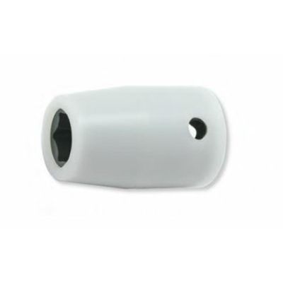 KKN13400M-8FR image(0) - Ko-ken USA 13400M-8FR 3/8 Sq. Dr. Socket with Plastic Protector 8mm 6 point Length 33.3mm Turnable POM cover