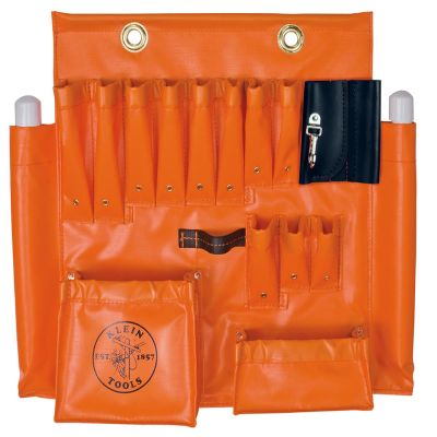 KLE51829MHS image(0) - Klein Tools Aerial Apron with Hot Stick Pocket and Magnet
