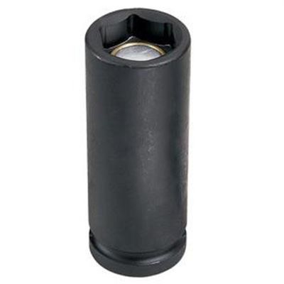 GRE2013MDG image(0) - Grey Pneumatic 1/2" Drive x 13mm Magnetic Deep Socket