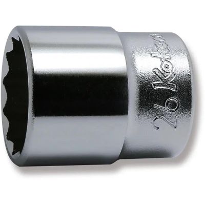 KKN4405M-26 image(0) - Ko-ken USA 4405M-26 1/2 Square Drive Socket 26 mm 12 Point Length 42 mm