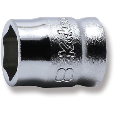 KKN2400MZ-8 image(0) - Ko-ken USA 2400MZ-8 1/4 Sq. Dr. Socket 8mm 6 point Length 15mm Z-series