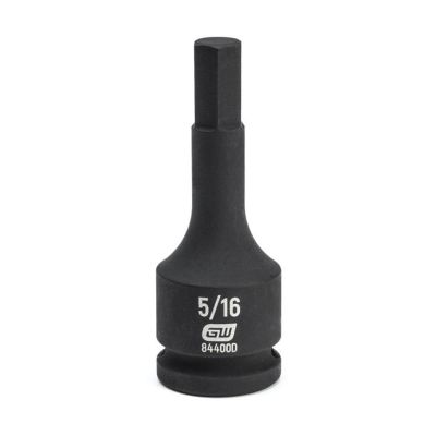KDT84400D image(0) - GEARWRENCH 3/8 Inch Drive Hex Bit Impact SAE Socket 5/16 Inch