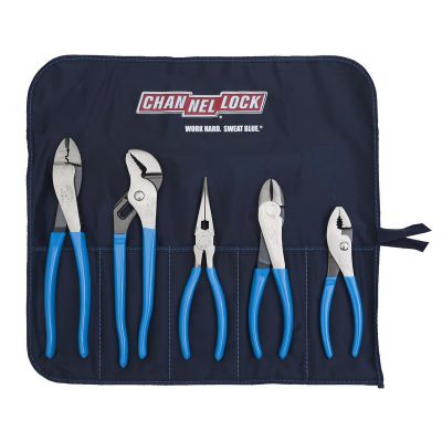 CHATOOLROLL-1 image(0) - Channellock 5 Piece Technicians Plier Set