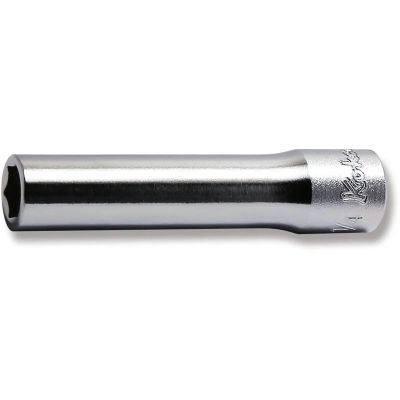 KKN2300A-1-4 image(0) - Ko-ken USA 2300A-1/4 1/4 Square Drive Socket 1/4 6 Point Length 50 mm
