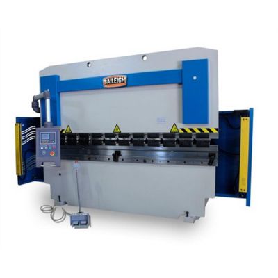 BLI1000836 image(0) - Baileigh BP-7098CNC - 220V 3 Phase 70 Ton, 98" 2 Axis Programmable Hydraulic Press Brake. Distance Between Housings is 80"
