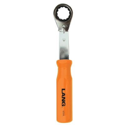 KASROW-28 image(0) - Lang Tools (Kastar) ROW-28 - 7/8" 12 Pt. E-Z Grip Offset Ratchet Box Wrench